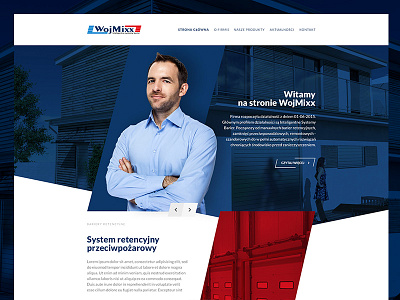 Web Design - WojMixx creative design graphic illustrator photoshop portfolio site ui ux web webdesign website