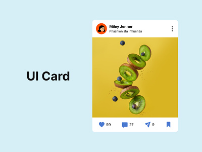 UI Card | Figma Auto Layout auto layout card ui figma figma auto layout figma ui design post ui design social media post ui ui ui card ui design