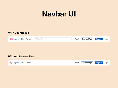 Navbar UI | Figma Auto Layout auto layout dribbble navbar ui figma auto layout figma ui navbar navbar ui pablo stanley crash course ui ui design