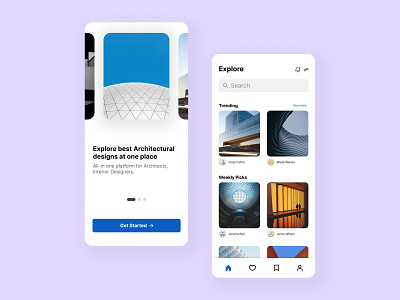 Architectural Design | Mobile App UI app design architectural design architecture app design architecture design ui auto layout explore architecture figma figma auto layout interior design app ui mobile app mobile app ui ui ui design ui design app