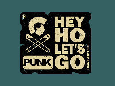 Punk illustration mohawk punk ramones rock t shirt the son of toza vector