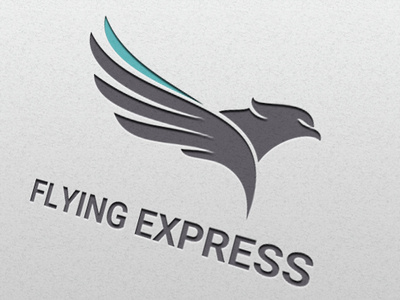 Flying Express | one of the fastest courier service branding couriercompany design icon illustration logo typography vector