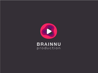 BRAINNU PRODUCTION brainnu brand branding design graphicdesign ideas illustrator logo production