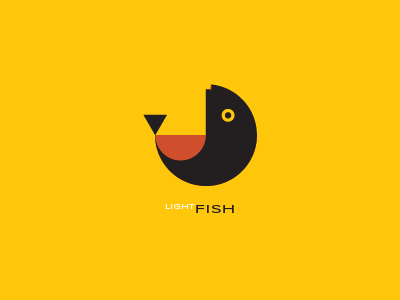 LIGHTFISH brand branding design fish graphicdesign ideas illustration light lightfish logo logolightfish shop