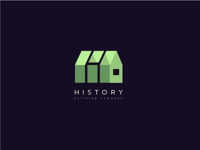 HISTORY brand building company design graphicdesign history house ideas illustrator logo