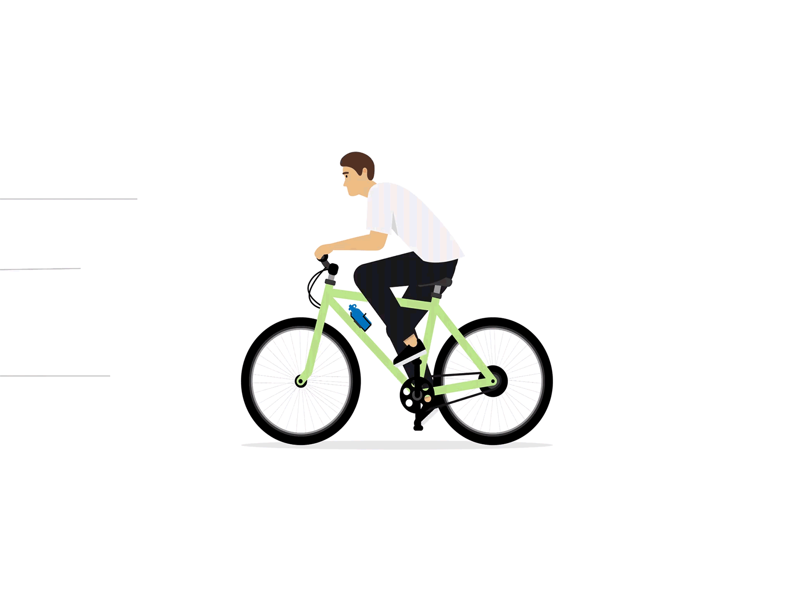 Cycle riding animation by Evgeniy Zimin on Dribbble