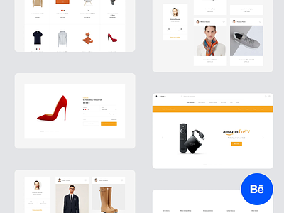 Amazon redesign concept behance case study checkout clean commence fashion louboutin minimal motion design online payment product shop shopify ui ux video wordpress