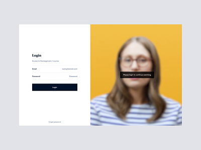 Anais and Co | Login page after effects animation course desktop education interactions join landing login onboarding portal product design prototype register saas sign up ui ux video walkthrough