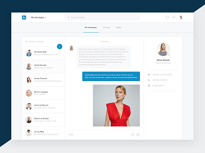 Linkedin messages