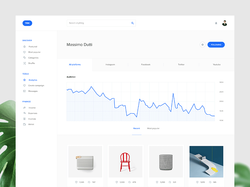 Youtube Analytics Designs Themes Templates And Downloadable Graphic Elements On Dribbble