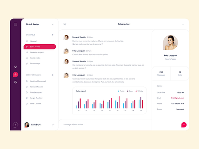 Chat Screen designs, themes, templates and downloadable graphic ...