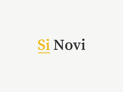 Si Novi Branding