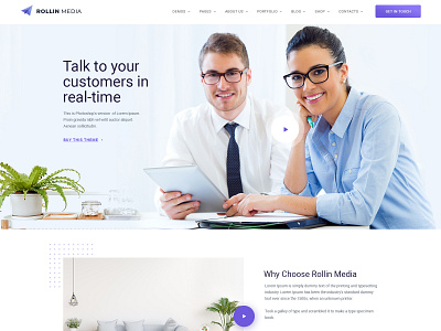 Design Agency Landing Page agency agency website branding clean creative design ecommerce landingpage modern website