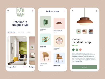 Interior App Design