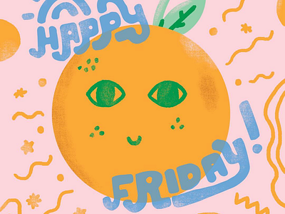 Happy Friday! friday guy happy little orange