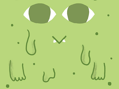 Slime guy booger green guy halloween slime