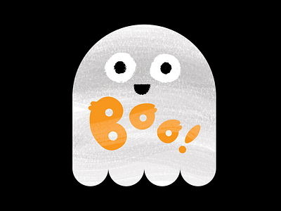 Ghost sticker...halloween sticker project