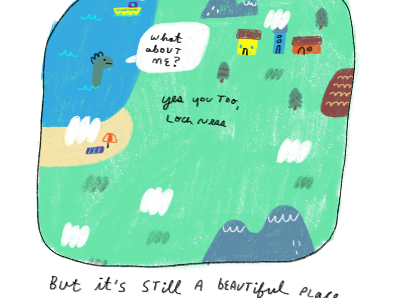 Last page from short story illustrator illustration kidsbook kidlit story short