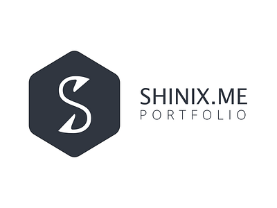 Shinix.me affinity designer branding design icon identity logo logotype shinix typogaphy