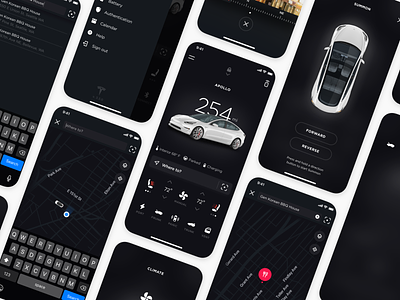 Tesla — Mobile App Redesign