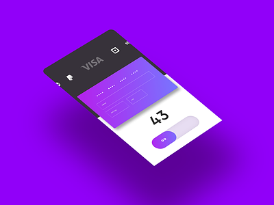 002 002 app checkout credit card dailyui ecommerce mobile pay