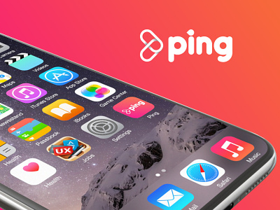 Ping Logo Presentation [Logo for Sale] app app logo branding logo logo for sale modern logo ping ping logo startup startup logo tech logo ui ui design