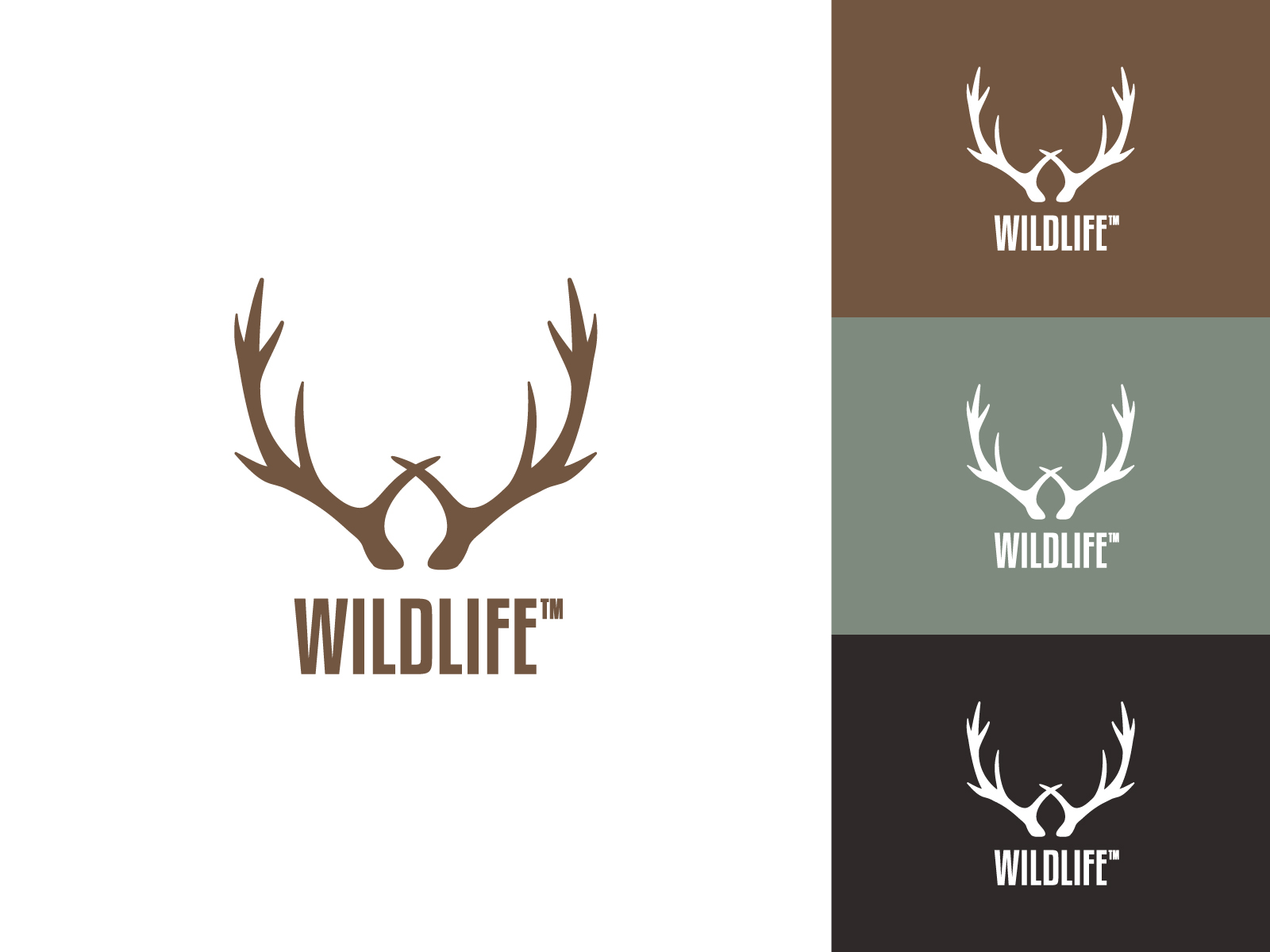 WildLife Logo Design [Logo for Sale] by Arief Hany on Dribbble