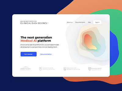 Medical platform service for model deployment and clinical use disease detection health healthcare medical care product design treatment ui user experience ux