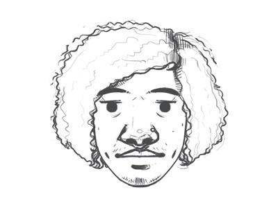 Ike avatar design illustration portrait sketch