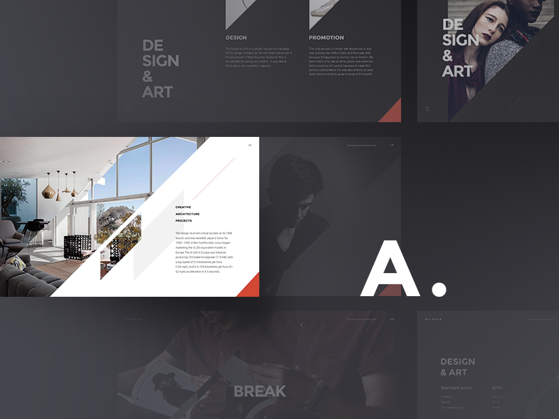 ALTEZZA Presentation by Dima Isakov on Dribbble