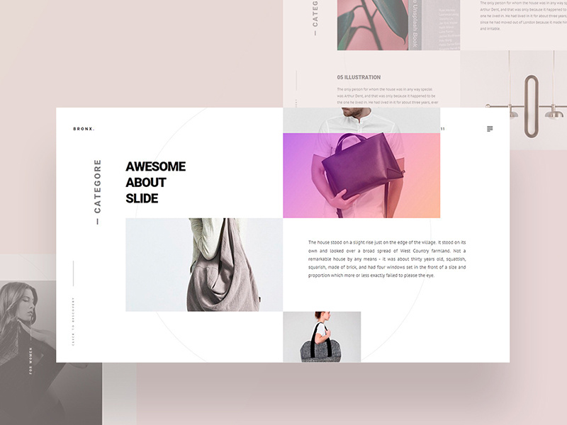 BRONX Presentation free template powerpoint keynote slide powerpoint template keynote template