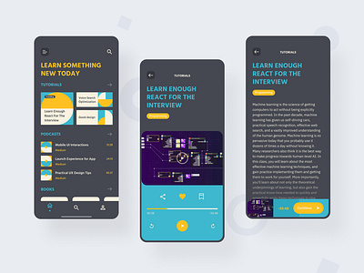 Learning app app appdesign branding ui user experience user interface design userinterface ux ux ui appdesign iosdesign