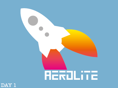 Day 1 challenge - Rocketship Logo