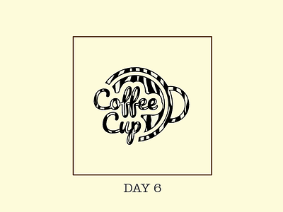 Day 6 challenge - Coffee Shop branding cofffee dailylogo dailylogochallenge design letter logo vector