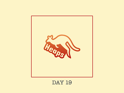 Day 19 challenge - Kangaroo australia branding dailylogo dailylogochallenge design gradient illustration kangaroo logo vector