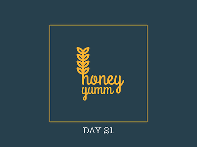 Day 21 challenge - Granola Company branding dailylogo dailylogochallenge design granola honey illustration logo typography vector