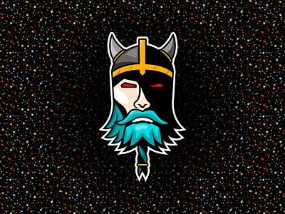 Viking logo design 👨⛵⚔️ branding logo mascot vector