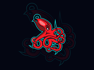 Octopus Logo design 🐙