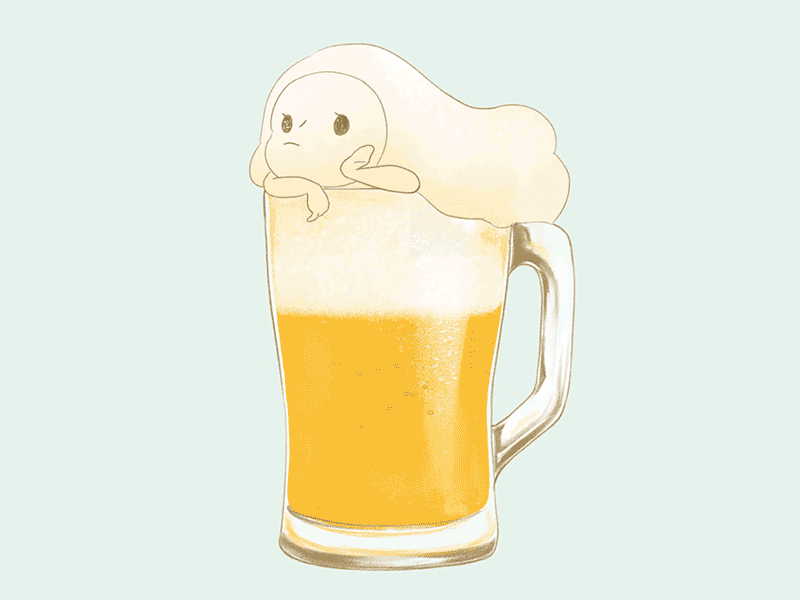 little beer foam