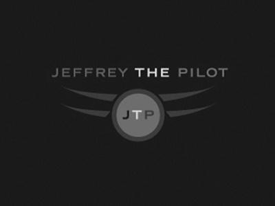 Aviation - Jeffrey The Pilot Logo Design
