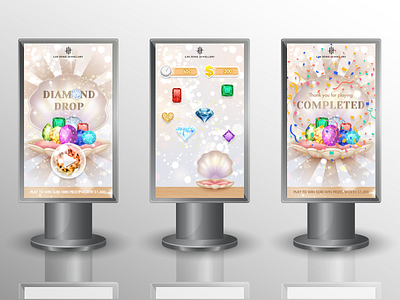 Lee Hwa Jewelry UI Kiosk Game