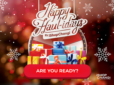 Happy Haul-idays wheel game animation design game graphic design illustration ui web