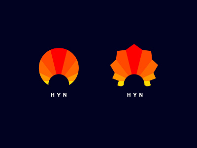 Sunrise Logo (Dawn of Day) branding dawn fire flame flat lion logo logodesign minimal orange red simple sun yellow