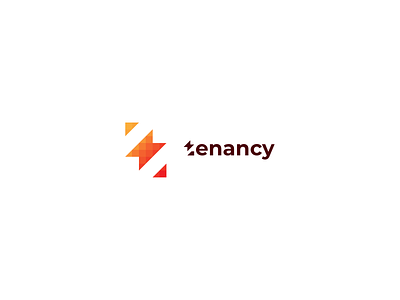 Logo Redesign (Tenancy) app block branding dark dark app data flame gradient icon illustration laravel logo minimal modular red simple square tenant