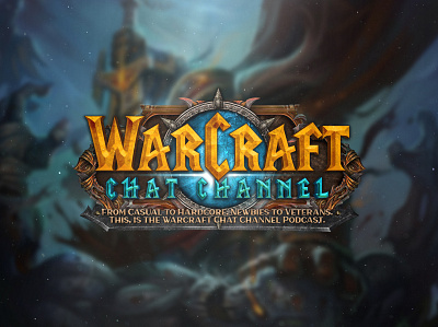Warcraft Chat Channel design fantasy logo game logo logo mmorpglogo rpg logo warcraft warcraft logo