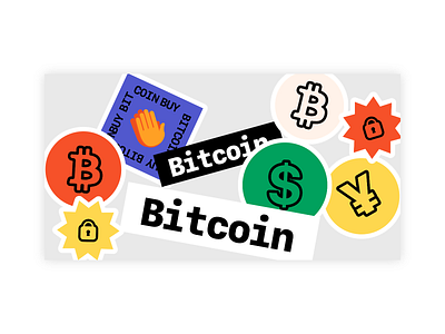 Bitcoin bitcoin design graphic