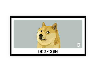 DogeCoin crypto design doge dogecoin graphic