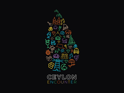 Ceylon Encounter Tourist Agency - Branding 2019 adobe advertising branding creative design graphic design illustraion illustraor logo photoshop srilanka tourism world