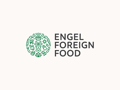 Engel Foreign Food - Logo Design