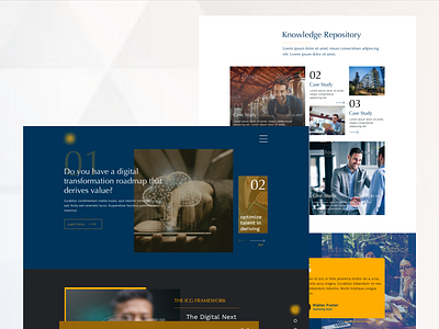 Agency Website Concept